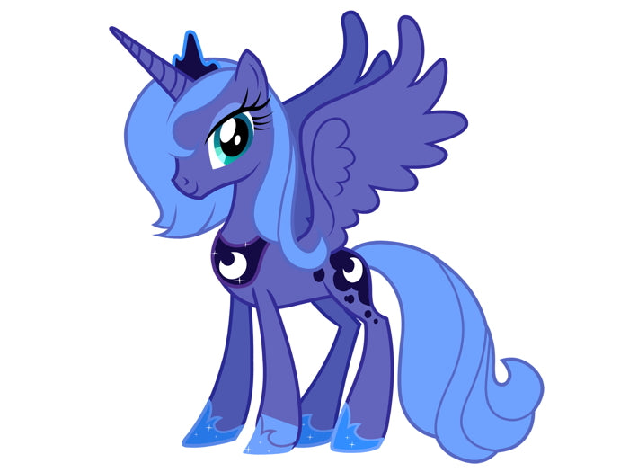 Princess Luna My Little Pony Friendship Is Magic Cute Beautiful Cartoon Art Wall Art Print Poster