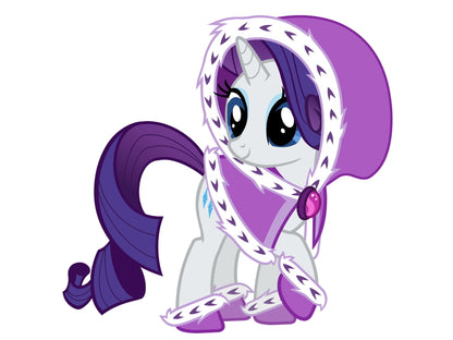 Rarity My Little Pony Friendship Is Magic Cute Beautiful Cartoon Art Wall Art Print Poster
