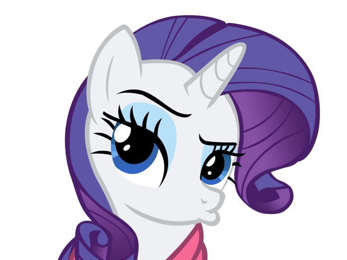 Rarity My Little Pony Friendship Is Magic Cute Beautiful Cartoon Art Wall Art Print Poster