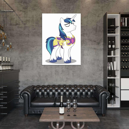 Shining Armor My Little Pony Friendship Is Magic Cute Beautiful Cartoon Art Wall Art Print Poster