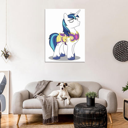 Shining Armor My Little Pony Friendship Is Magic Cute Beautiful Cartoon Art Wall Art Print Poster
