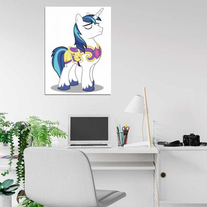 Shining Armor My Little Pony Friendship Is Magic Cute Beautiful Cartoon Art Wall Art Print Poster
