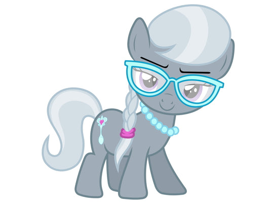 Silver Spoon My Little Pony Friendship Is Magic Cute Beautiful Cartoon Art Wall Art Print Poster