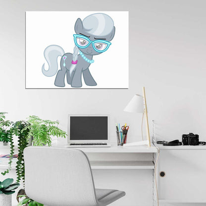 Silver Spoon My Little Pony Friendship Is Magic Cute Beautiful Cartoon Art Wall Art Print Poster