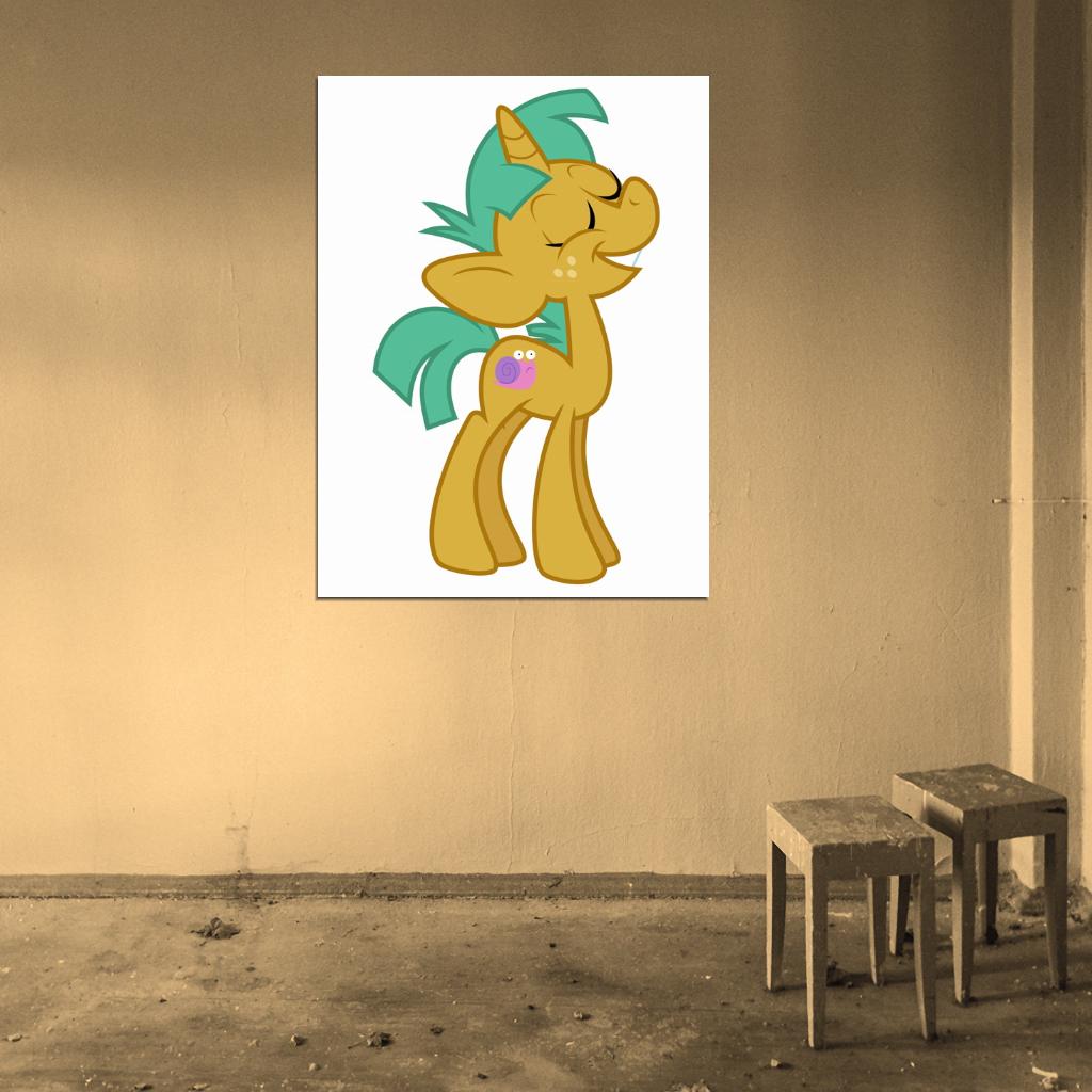 Snails My Little Pony Friendship Is Magic Cute Beautiful Cartoon Art Wall Art Print Poster