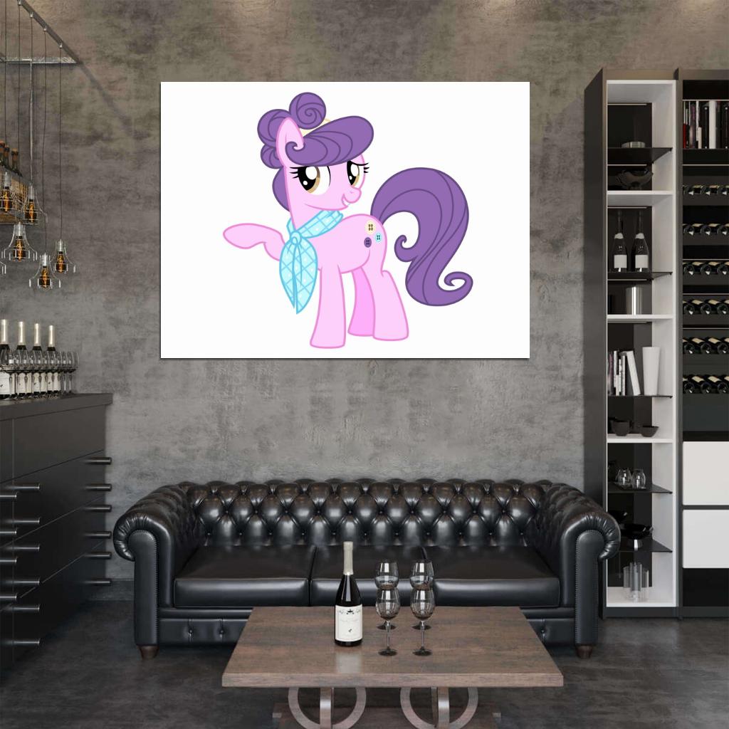 Suri Polomare My Little Pony Friendship Is Magic Cute Beautiful Cartoon Art Wall Art Print Poster