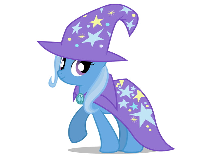Trixie My Little Pony Friendship Is Magic Cute Beautiful Cartoon Art Wall Art Print Poster