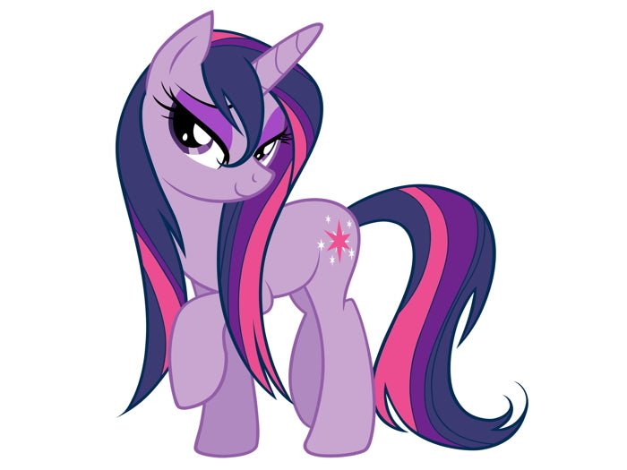 Twilight Sparkle My Little Pony Friendship Is Magic Cute Beautiful Cartoon Art Wall Art Print Poster