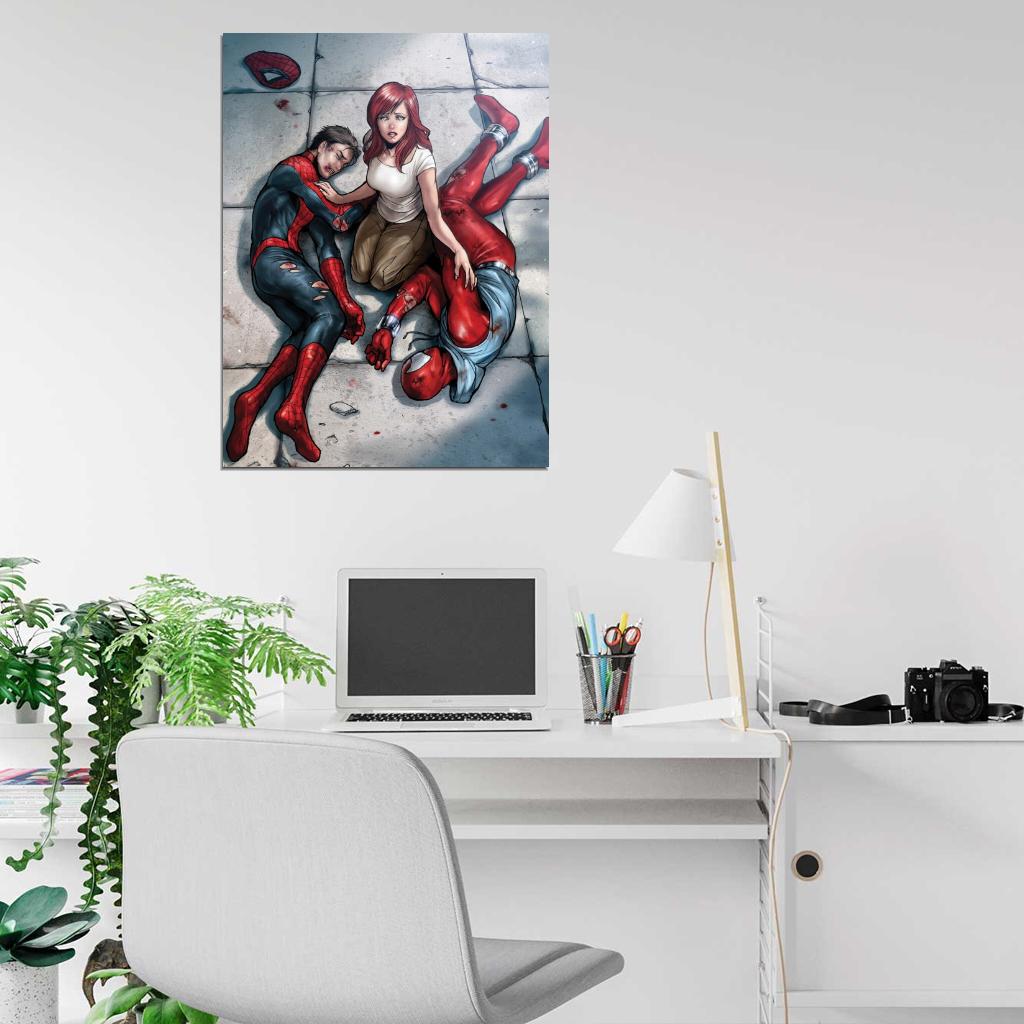 Mary Jane Watson Awesome Art Wall Art Print Poster