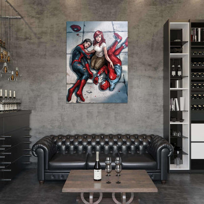 Mary Jane Watson Awesome Art Wall Art Print Poster