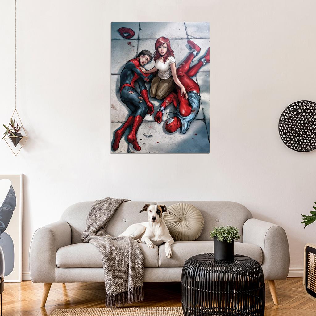 Mary Jane Watson Awesome Art Wall Art Print Poster
