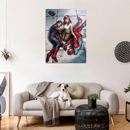Mary Jane Watson Awesome Art Wall Art Print Poster