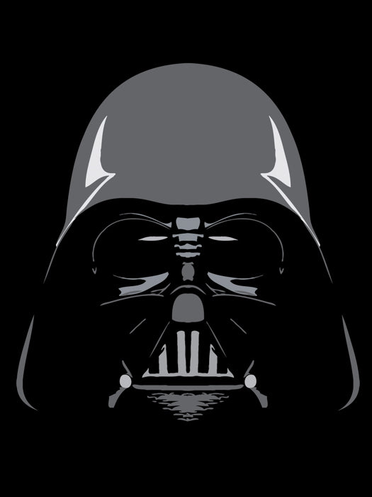 Darth Vader Helmet Mask Star Wars Awesome Art Wall Art Print Poster