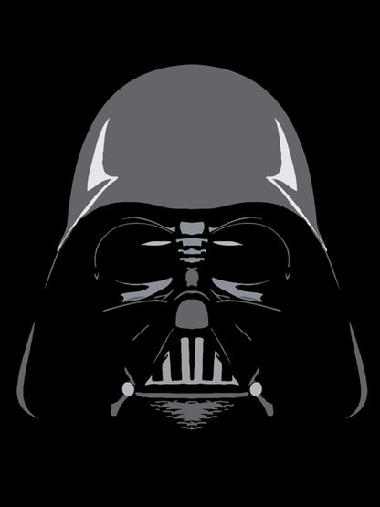 Darth Vader Helmet Mask Star Wars Awesome Art Wall Art Print Poster