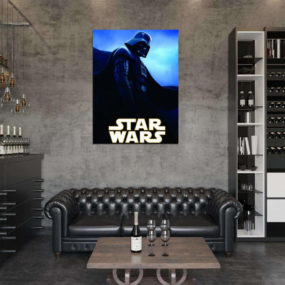 Darth Vader Anakin Skywalker Star Wars Movie Awesome Art Wall Art Print Poster