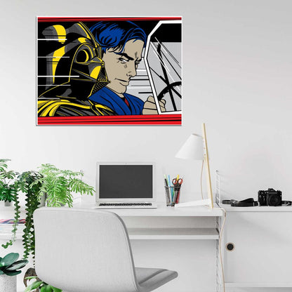 Darth Vader Cool Star Wars Movie Awesome Art Wall Art Print Poster