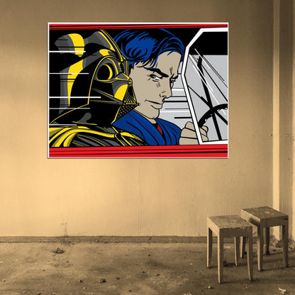 Darth Vader Cool Star Wars Movie Awesome Art Wall Art Print Poster