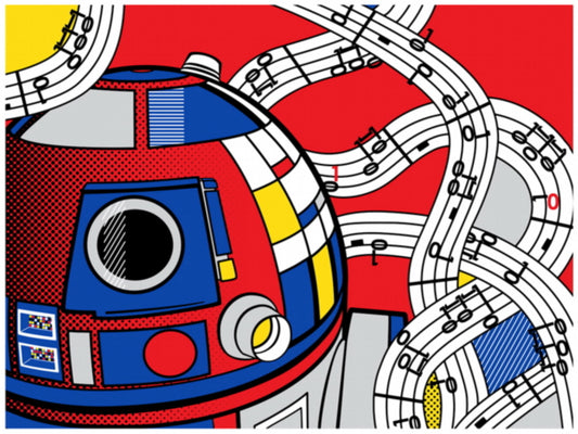 R2-D2 Cool Star Wars Movie Awesome Art Wall Art Print Poster