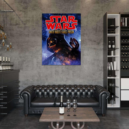 Darth Vader Sith Lord Force Space Star Wars Movie Awesome Art Wall Art Print Poster