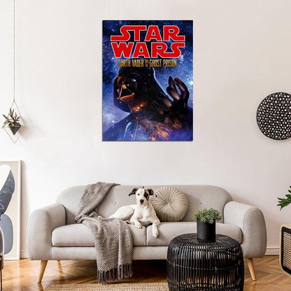 Darth Vader Sith Lord Force Space Star Wars Movie Awesome Art Wall Art Print Poster