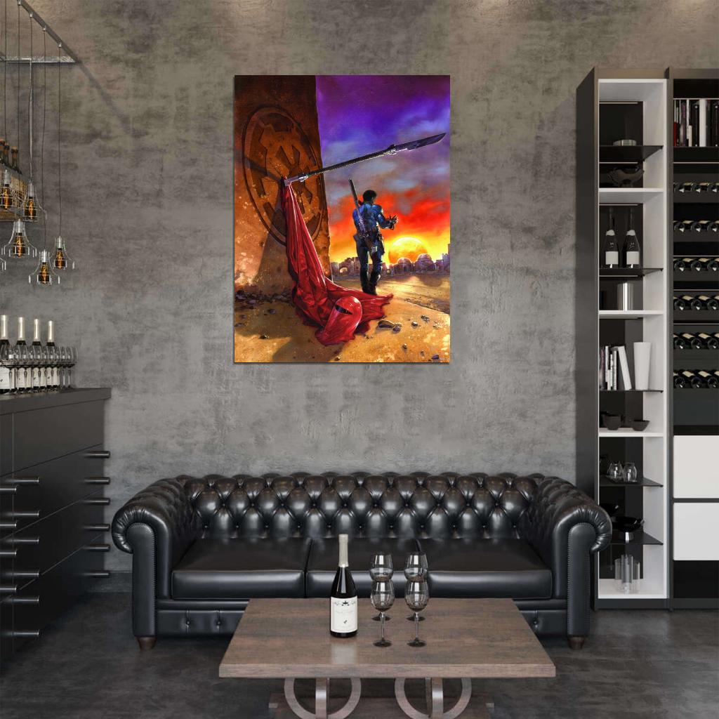 Emperor's Royal Imperial Guard Star Wars Movie Awesome Painting Art Wall Art Print Poster