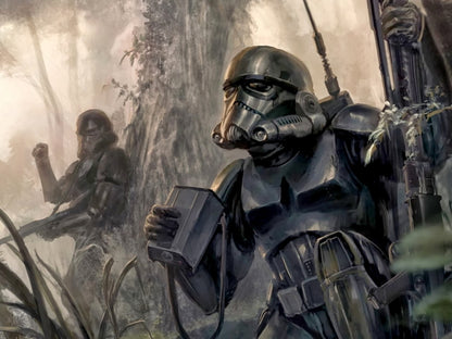 Shadow Stormtroopers Star Wars Movie Awesome Painting Art Wall Art Print Poster