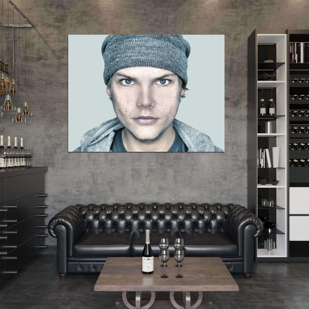 Avicii Portrait DJ Electro House Music Wall Art Print Poster