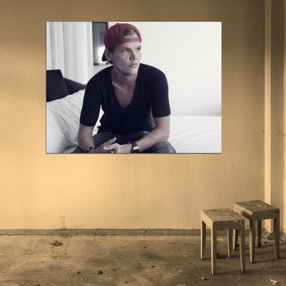 Avicii DJ Electro House Music Wall Art Print Poster