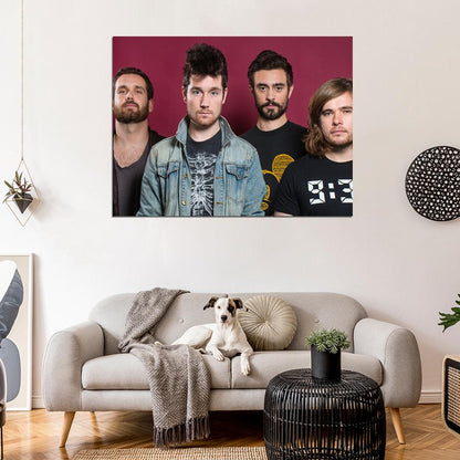 Bastille Indie Rock Music Band Wall Art Print Poster