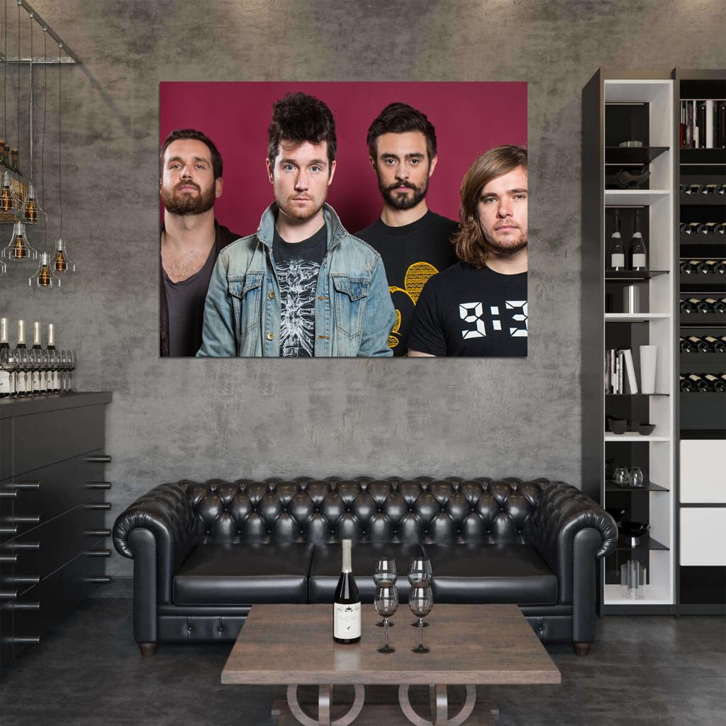 Bastille Indie Rock Music Band Wall Art Print Poster