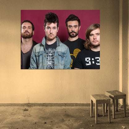 Bastille Indie Rock Music Band Wall Art Print Poster