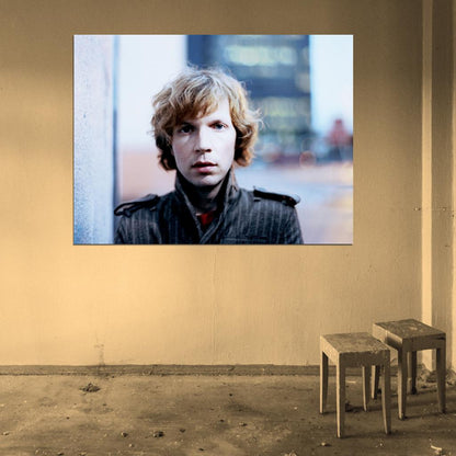 Beck Portrait Alternative Rock Music Singer Wall Art Print Poster