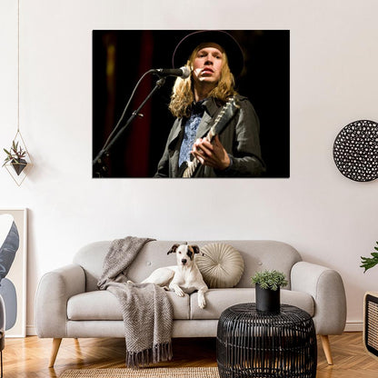 Beck Alternative Rock Music Singer Wall Art Print Poster