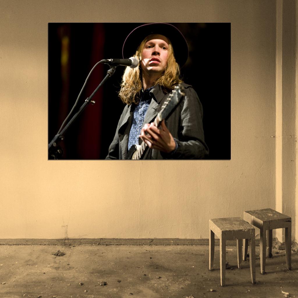 Beck Alternative Rock Music Singer Wall Art Print Poster