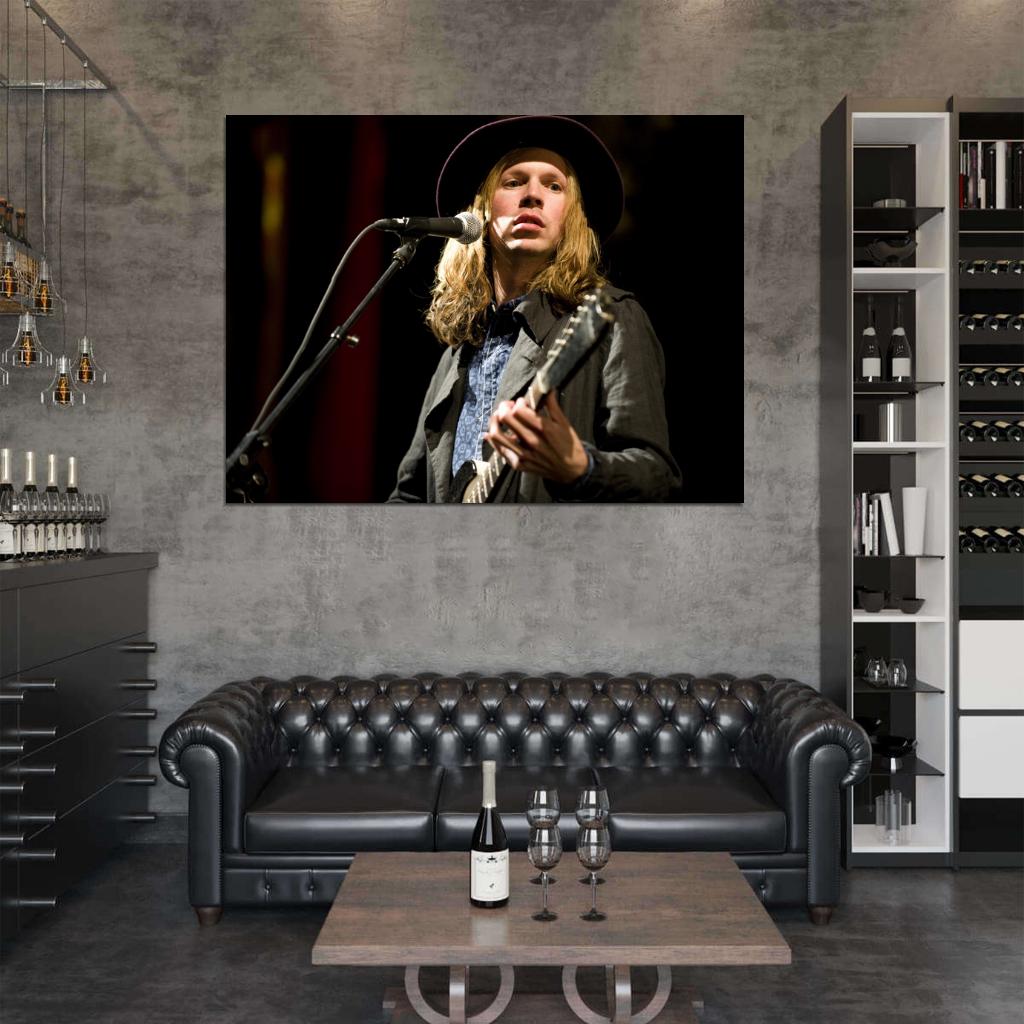 Beck Alternative Rock Music Singer Wall Art Print Poster