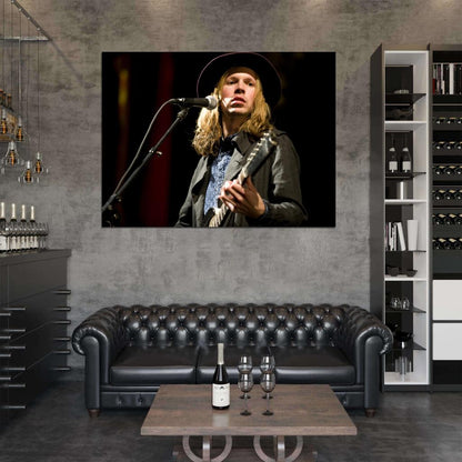 Beck Alternative Rock Music Singer Wall Art Print Poster