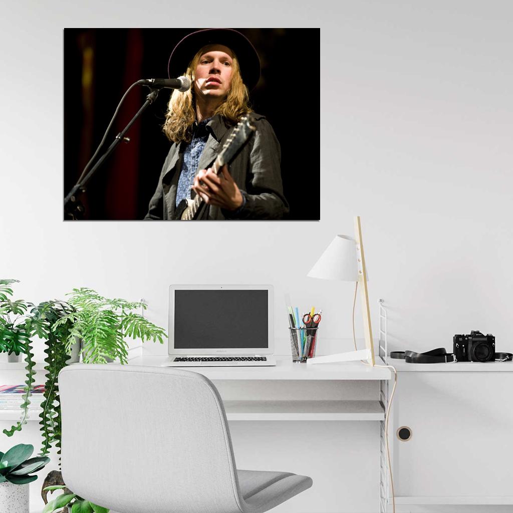 Beck Alternative Rock Music Singer Wall Art Print Poster
