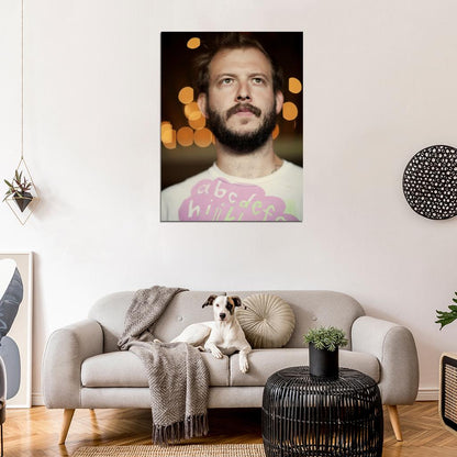 Bon Iver Justin Vernon Indie Folk Band Music Singer Wall Art Print Poster