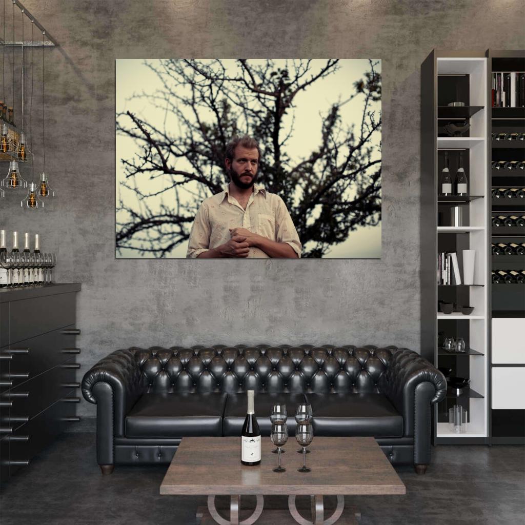 Justin Vernon Bon Iver Indie Folk Band Music Singer Wall Art Print Poster