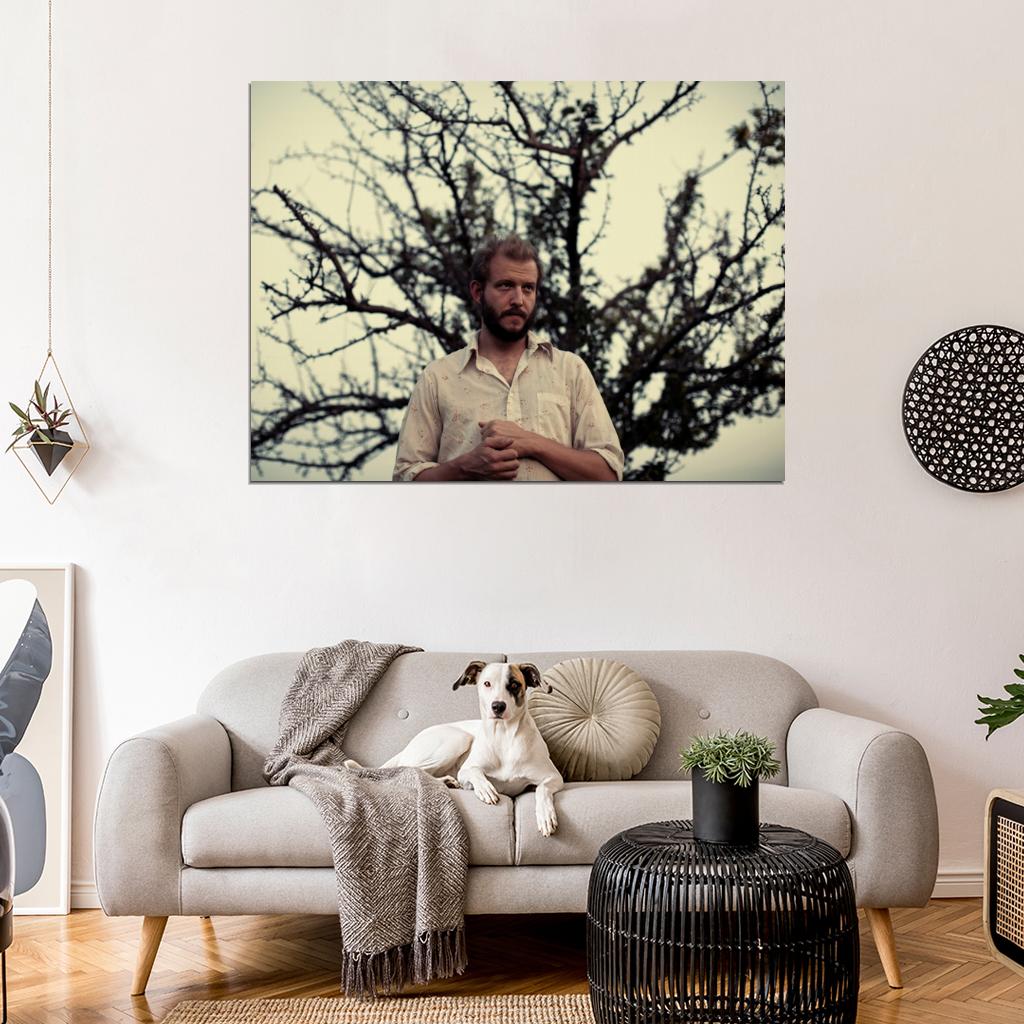 Justin Vernon Bon Iver Indie Folk Band Music Singer Wall Art Print Poster