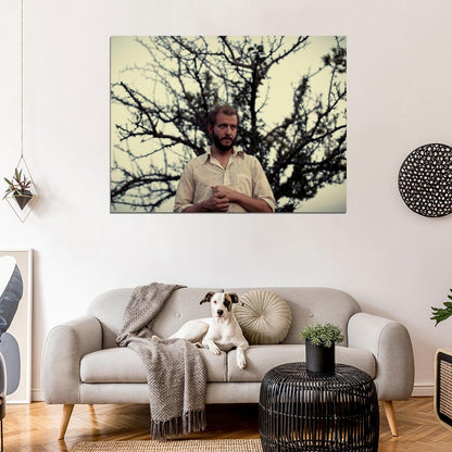 Justin Vernon Bon Iver Indie Folk Band Music Singer Wall Art Print Poster