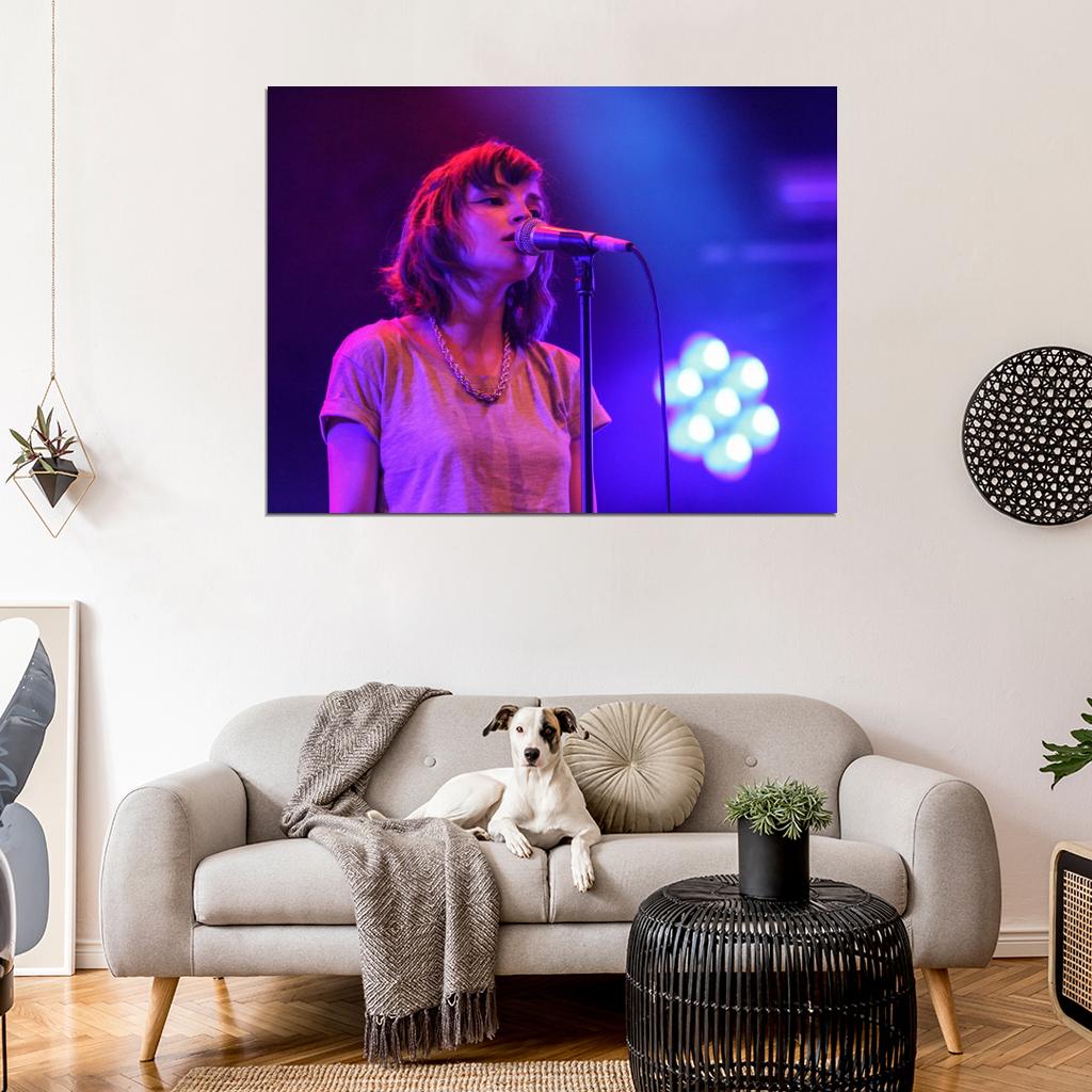 Chvrches Lauren Mayberry Synthpop Music Group Wall Art Print Poster