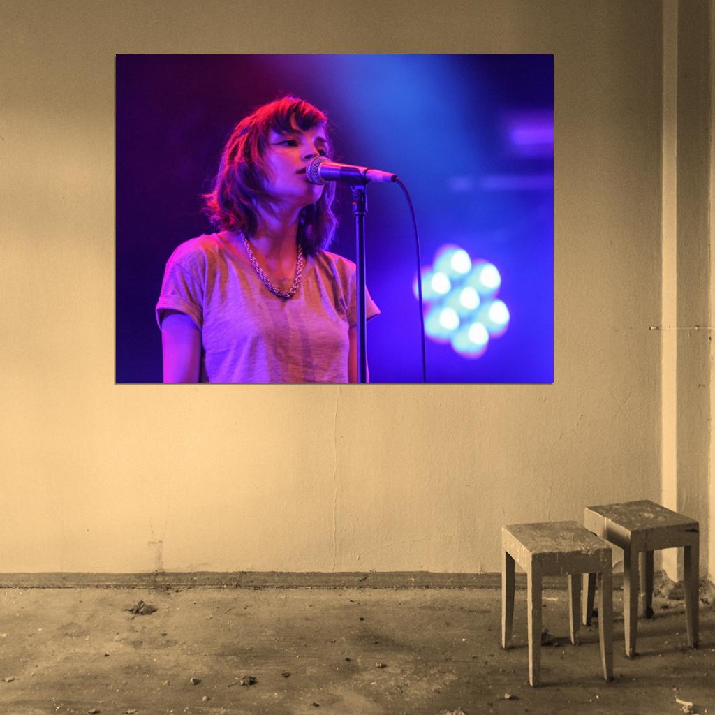 Chvrches Lauren Mayberry Synthpop Music Group Wall Art Print Poster