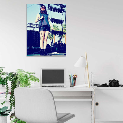 Chvrches Lauren Mayberry Synthpop Music Group Wall Art Print Poster