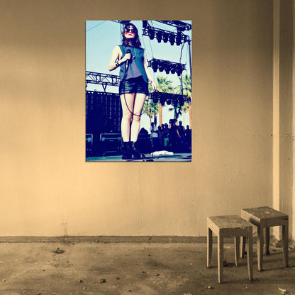 Chvrches Lauren Mayberry Synthpop Music Group Wall Art Print Poster