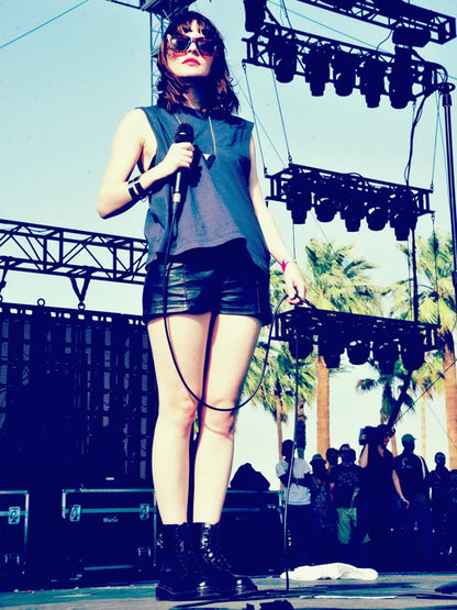 Chvrches Lauren Mayberry Synthpop Music Group Wall Art Print Poster