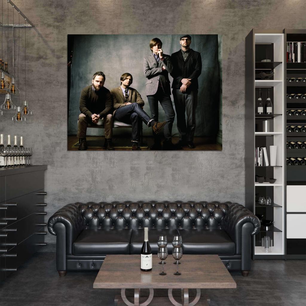 Death Cab For Cutie Alternative Indie Pop Rock Band Wall Art Print Poster