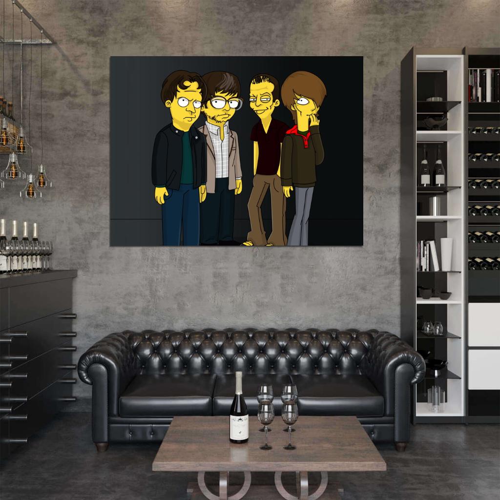 Death Cab For Cutie Alternative Indie Pop Rock Band Amazing Cool Art Wall Art Print Poster