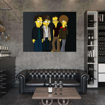 Death Cab For Cutie Alternative Indie Pop Rock Band Amazing Cool Art Wall Art Print Poster