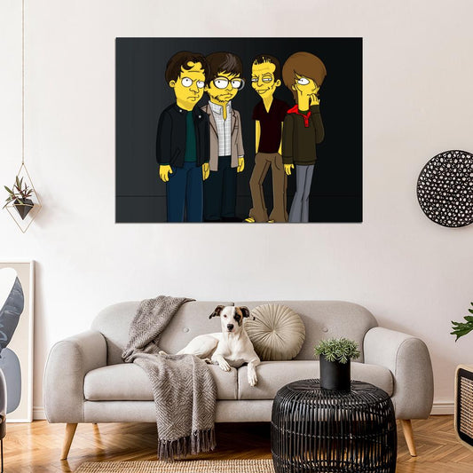 Death Cab For Cutie Alternative Indie Pop Rock Band Amazing Cool Art Wall Art Print Poster